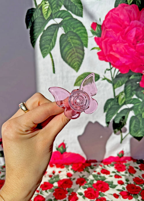 BURNING LOVE Butterfly Slide- Pink