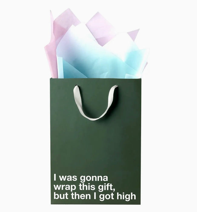 MilkToast Brands "But Then I Got High" Funny Stoner Gift Bag
