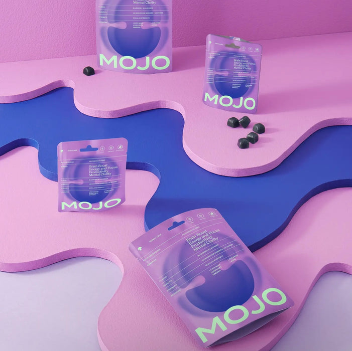 Mojo Gummies Brain Boosting Gummies, Blueberry Lavender