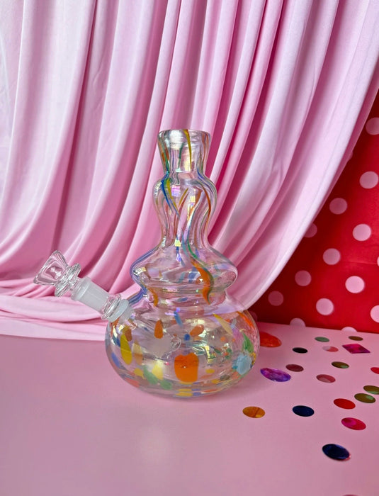 BURNING LOVE RAINBOW SOFT GLASS BONG