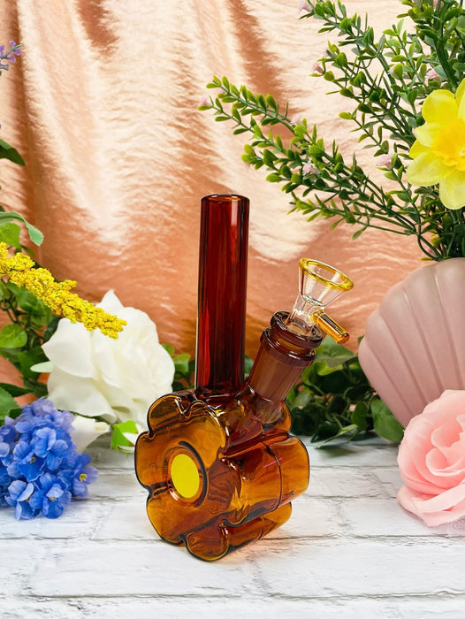 BURNING LOVE Dazey Mini Bong- Brown
