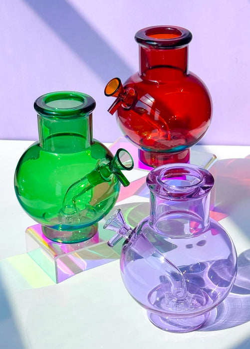 Canna Style RETRO VASE BONG LAVENDER