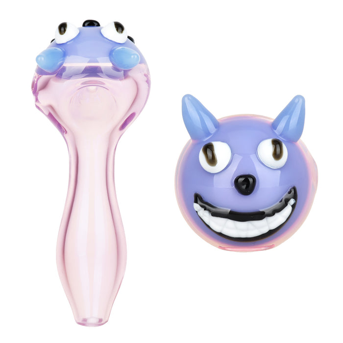 Purrfect Pal Glass Spoon Pipe | 4"