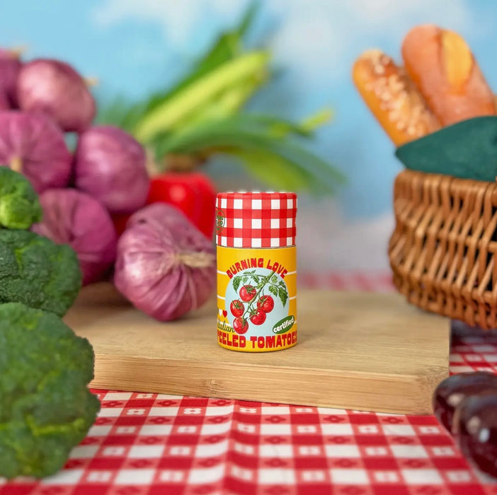 BURNING LOVE Canned Tomato Match Jar