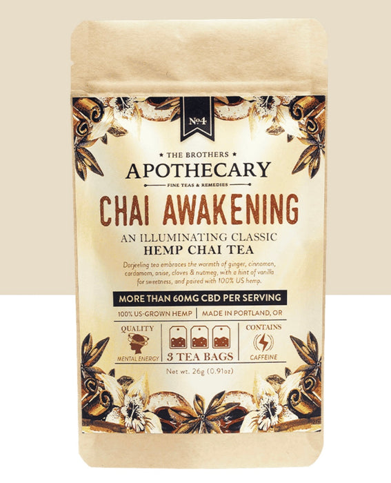 The Brothers Apothecary Chai Awakening | CBD Tea
