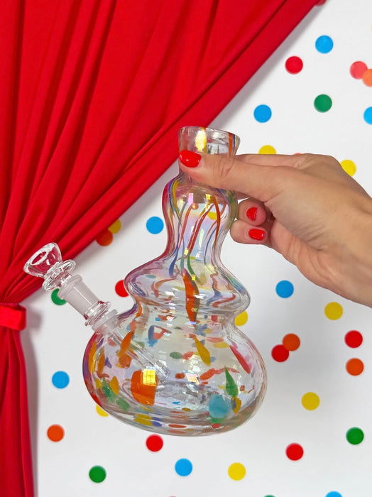 BURNING LOVE RAINBOW SOFT GLASS BONG