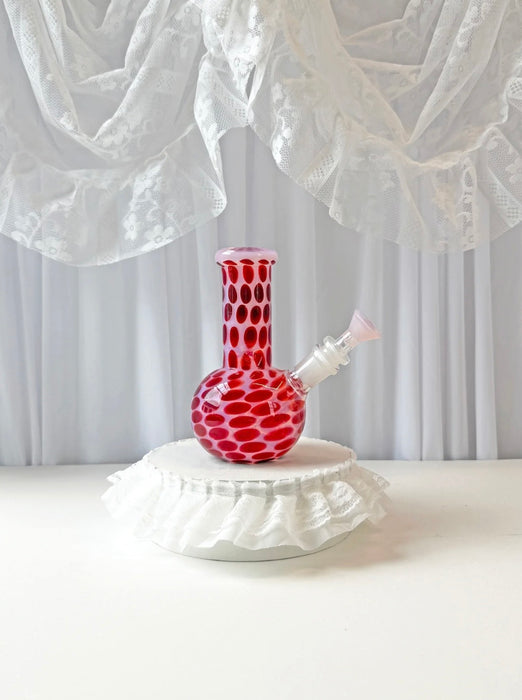 BURNING LOVE DOTTIE MINI BONG | PINK