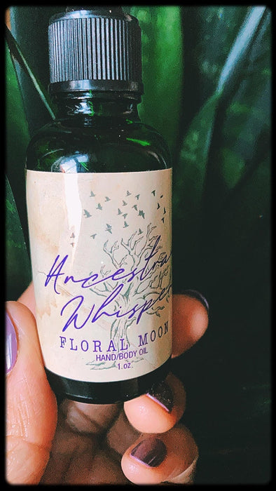 Ancestral Whisper Floral Moon Body or Diffuser Oil 1oz.