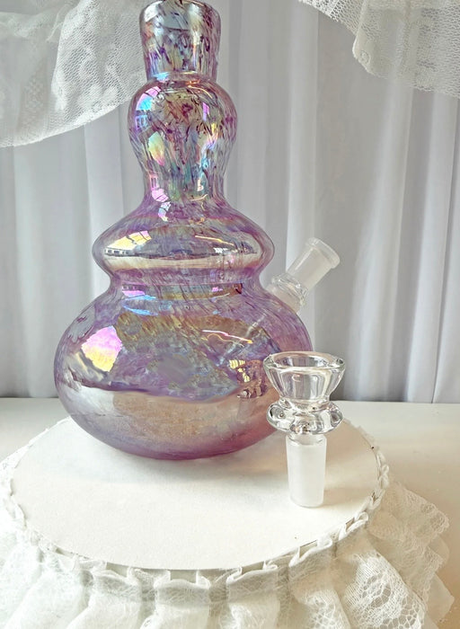 BURNING LOVE LILAC SOFT GLASS BONG