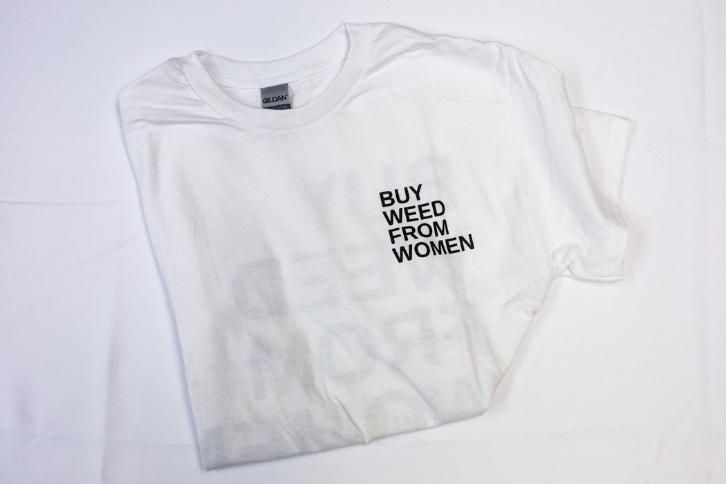 BWFW White BWFW SOFT COTTON PRINTED Tee - SMALL
