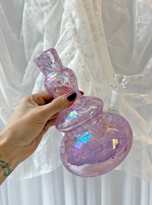 BURNING LOVE LILAC SOFT GLASS BONG