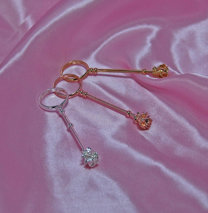 Burning Love Rose JOINT Holder SILVER