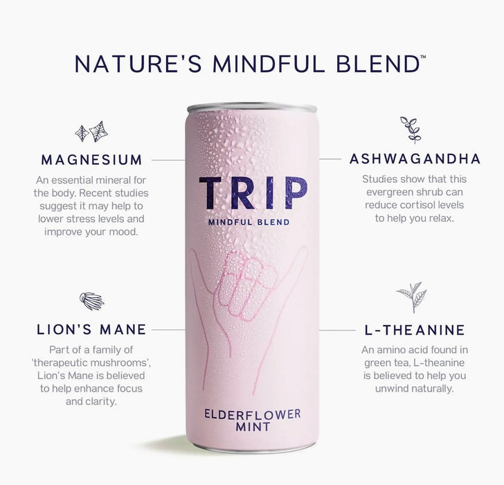 TRIP Elderflower Mint Mindful Blend