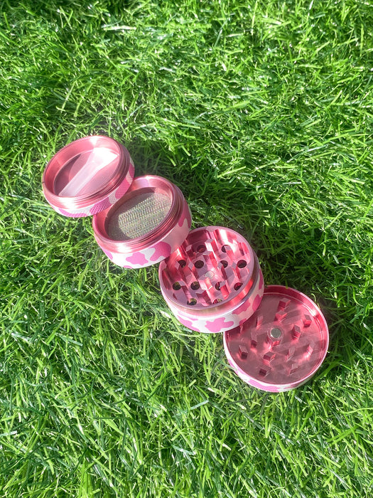 Canna Style MINI PINK COW GRINDER pink