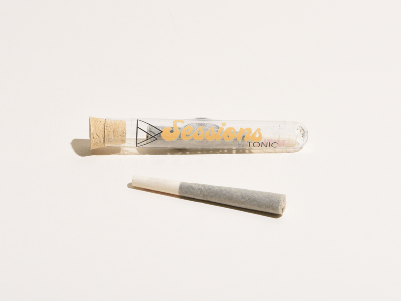 TONIC CBD Sessions: Certified Organic CBD Pre-Roll