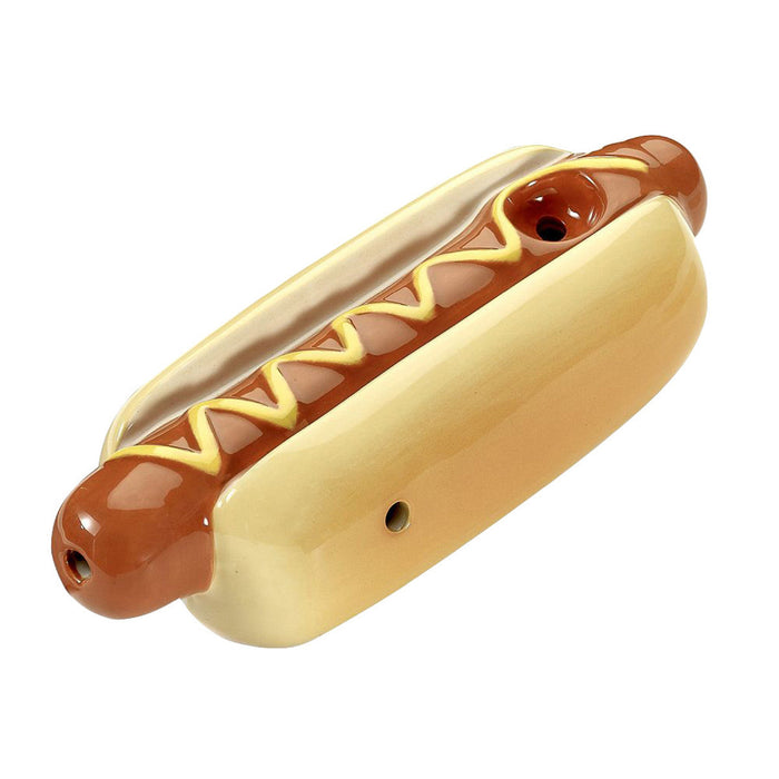 Roast & Toast Ceramic Hot Dog Pipe | 6.75"