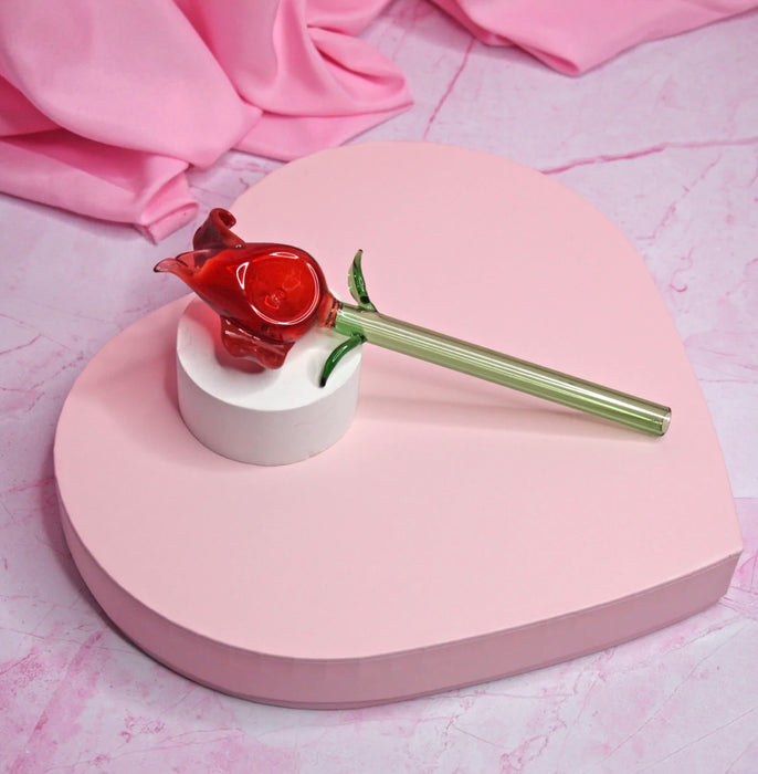 BURNING LOVE Tulip Pipe- Red