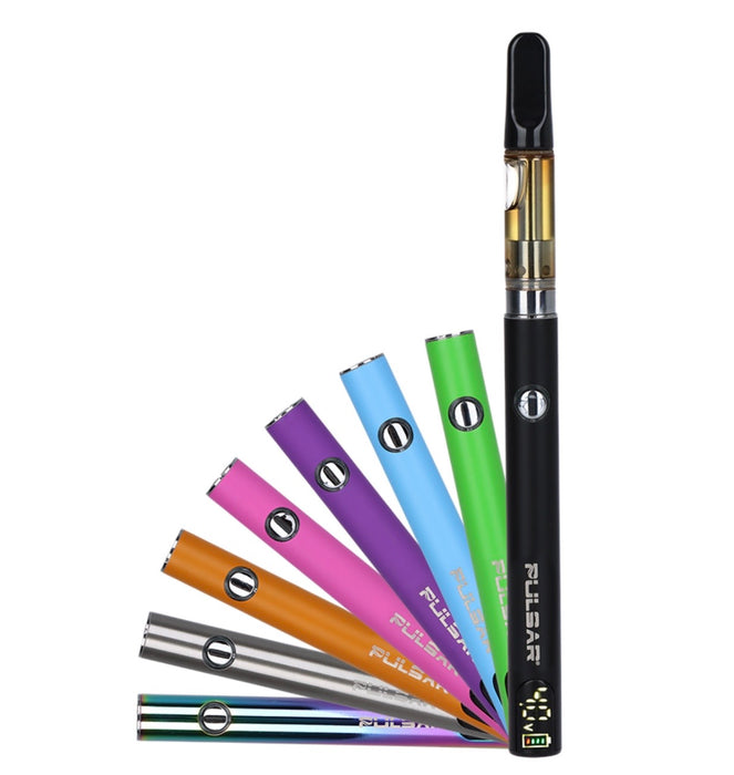 Pulsar Digital Display Slim Variable Voltage 510 Vape Battery | 400mAh | BLACK
