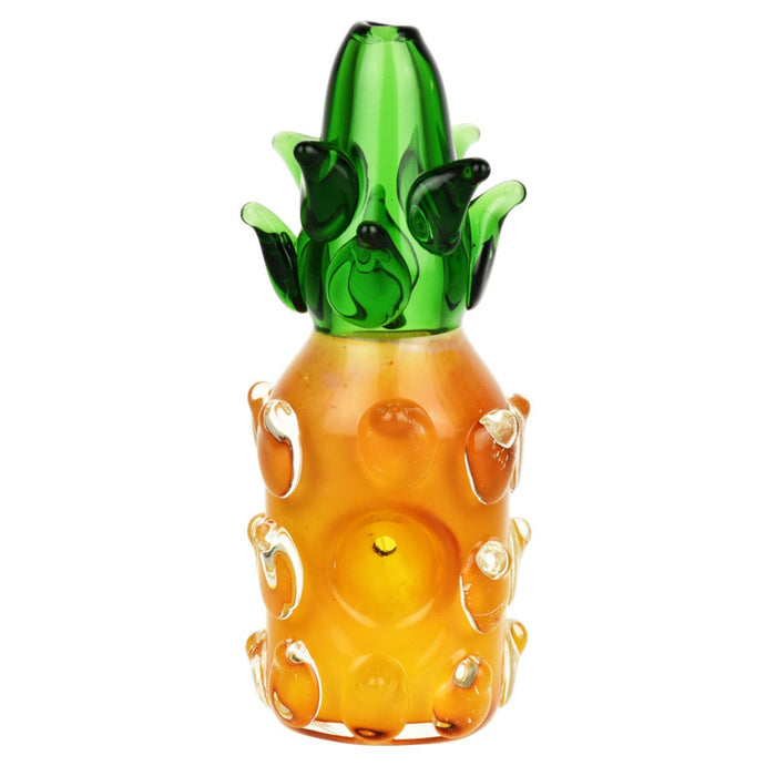 Happy Buds Pineapple Glass Hand Pipe - 4.5"