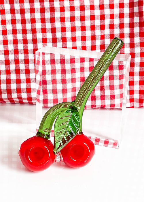 CANNA STYLE DOUBLE BOWL CHERRY PIPE