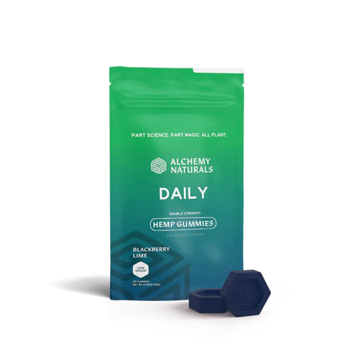 ALCHEMY NATURALS Hemp Gummies for Daily Support - Full-Spectrum (2 PACK)