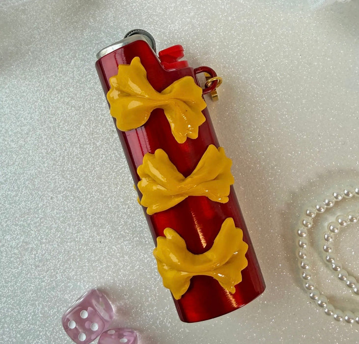 BURNING LOVE Pasta Party Lighter Case