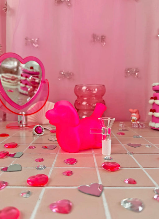 BURNING LOVE Dachshund Bubbler