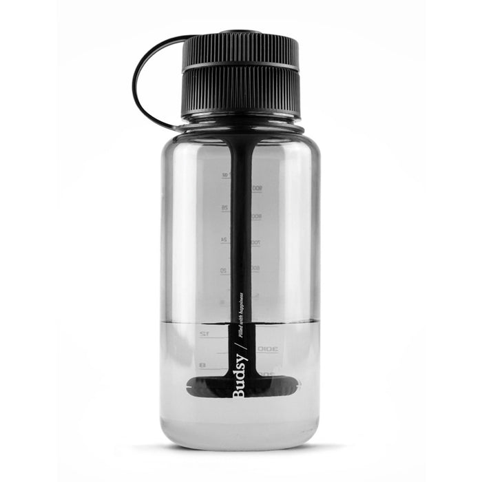 Puffco Budsy Water Bottle Water Pipe - 9.5" | 14mm F BLACK