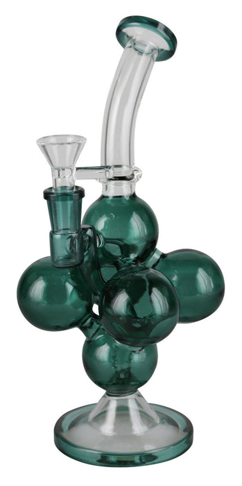 Bubble Chamber Waterpipe - 9.75" / 14mm Female