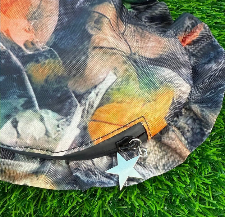 BURNING LOVE Camo Heart Smell Proof Bag