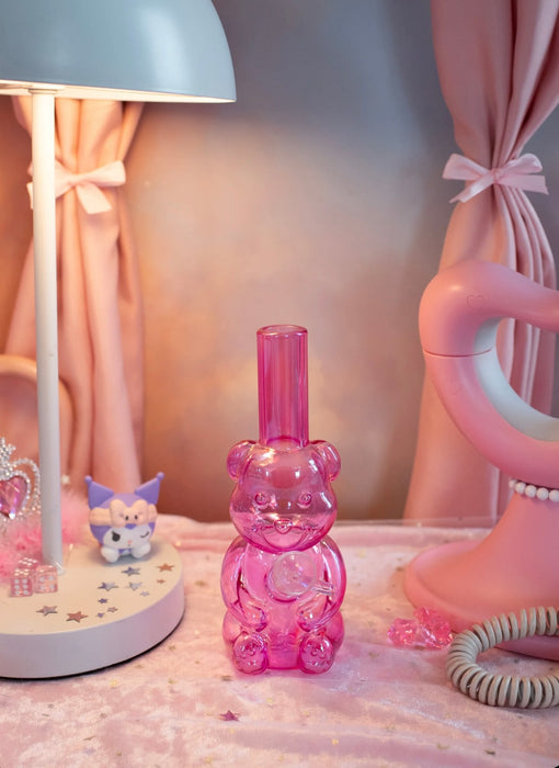 BURNING LOVE Iridescent Gummy Bear Bong