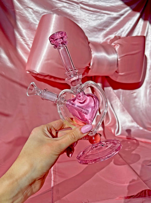 BURNING LOVE Heart Of Glass Bong