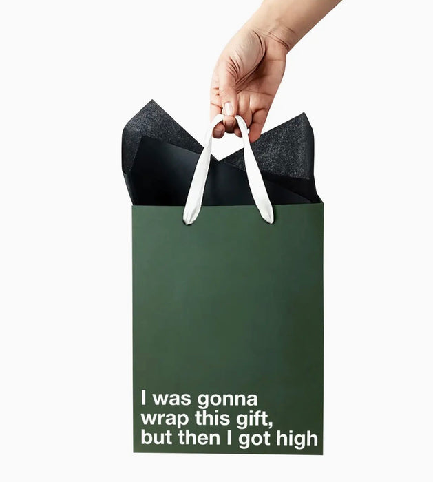 MilkToast Brands "But Then I Got High" Funny Stoner Gift Bag