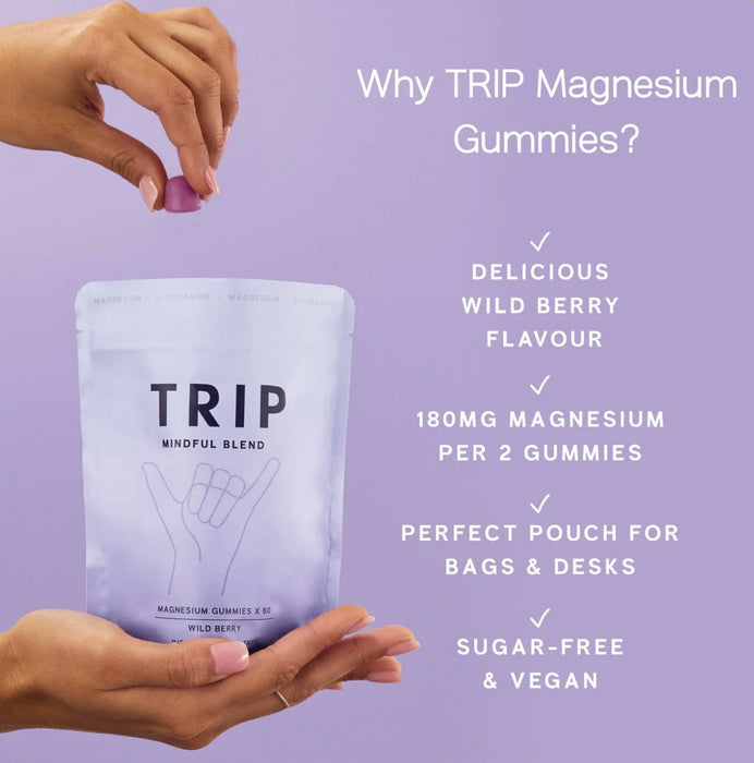 TRIP Wild Berry Magnesium Gummies