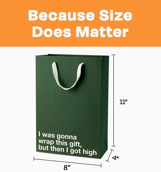 MilkToast Brands "But Then I Got High" Funny Stoner Gift Bag
