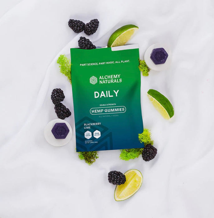 ALCHEMY NATURALS Hemp Gummies for Daily Support - Full-Spectrum (2 PACK)