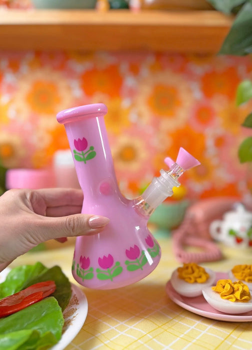 BURNING LOVE ATOMIC TULIP MINI BONG