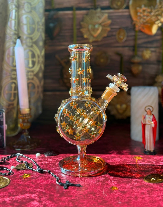 BURNING LOVE SEQUIN STAR BONG