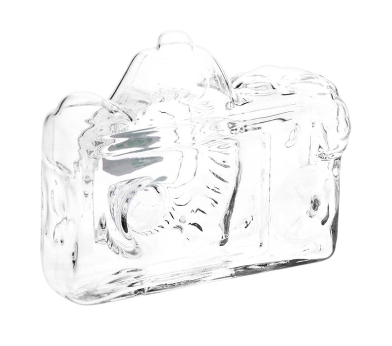 SeshGear Old School Camera Glass Hand Pipe | 3.75"