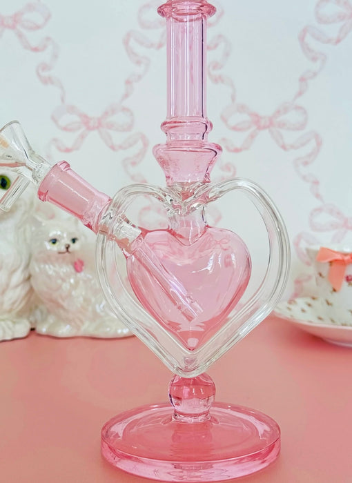 BURNING LOVE Heart Of Glass Bong