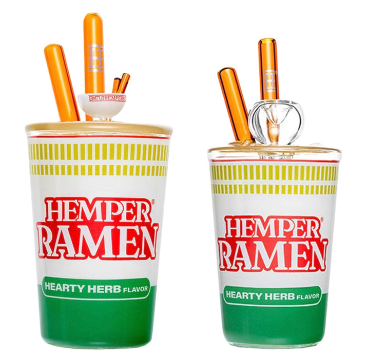 Hemper Ramen Glass Water Pipe | 14mm F | XL