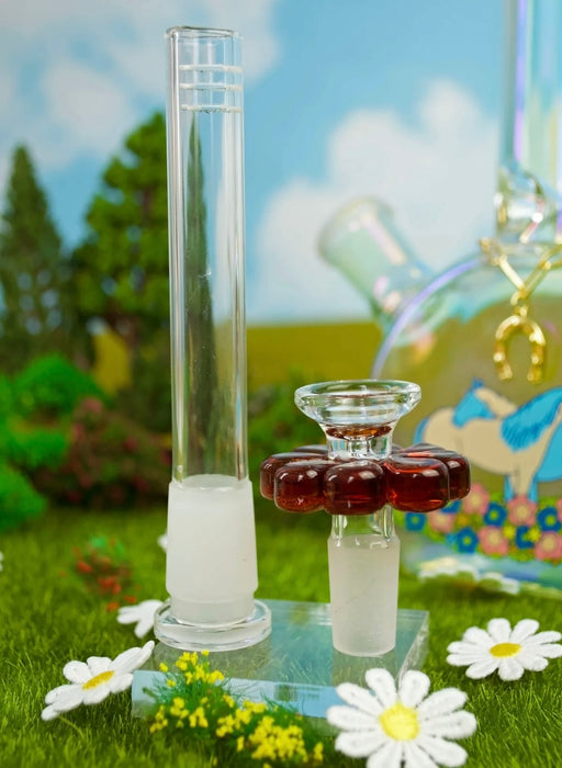 BURNING LOVE Horse Girl Charm Bong