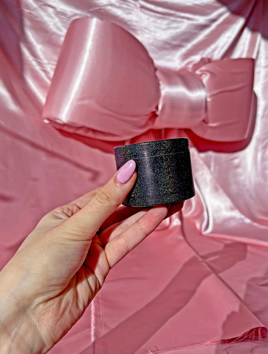 BURNING LOVE Black Glitter Grinder