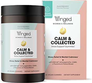 WINGED WOMEN'S WELLNESS Calm & Collected Stress Support Gummies
