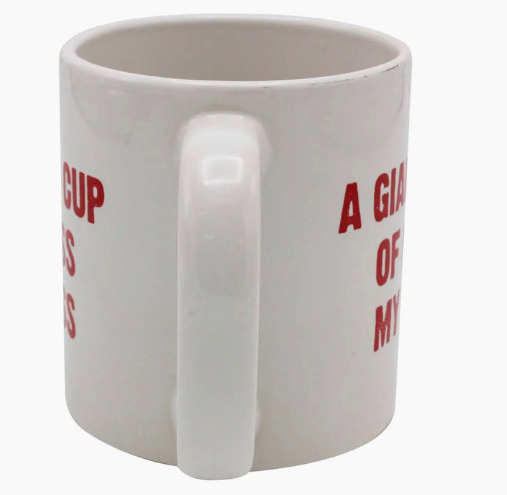 Island Dogs Giant Mug Kiss My Ass