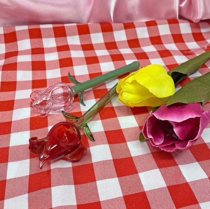 BURNING LOVE Tulip Pipe- Red