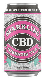 ROCKY MOUNTAIN Sparkling CBD - 0 Calorie Hibiscus Tea Seltzer