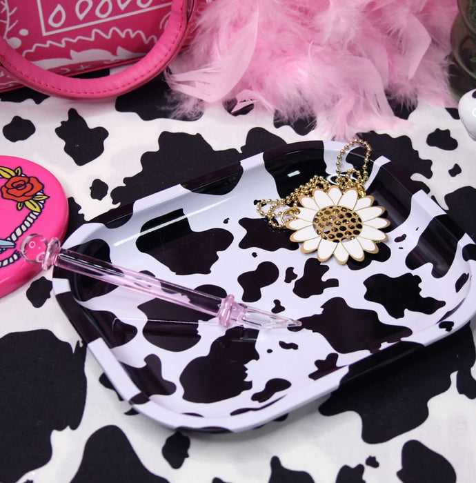 Burning Love Moo Rolling Tray