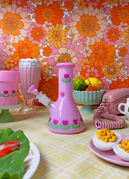 BURNING LOVE ATOMIC TULIP MINI BONG