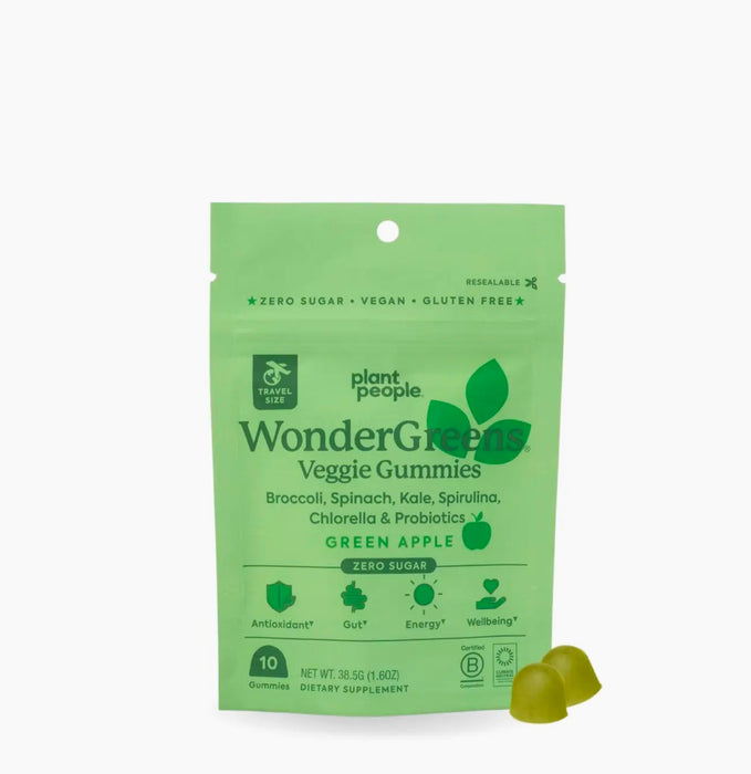 PLANT PEOPLE Grab-N-Go Size: Wondergreens Mushroom Gummies